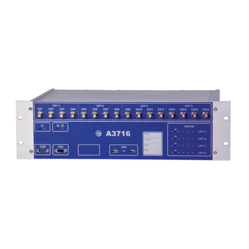 Sistema de monitoramento de vibração - A3716 - Adash - para máquinas / em linha / multicanal