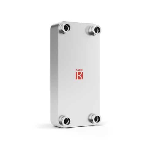 Trocador de calor para altas temperaturas - H series - Kaori Heat Treatment Co., Ltd. - de placas brasadas / líquido-líquido / de líquido-gás