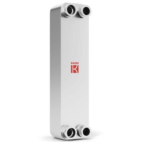Trocador de calor industrial - K series - Kaori Heat Treatment Co., Ltd. - de placas brasadas / líquido-líquido / de líquido-gás