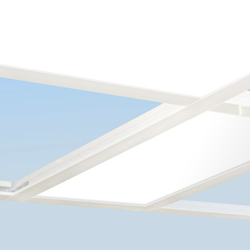 Painel sanduíche núcleo de espuma de PVC - ILKAZELL Isoliertechnik GmbH Zwickau - face em alumínio / para teto