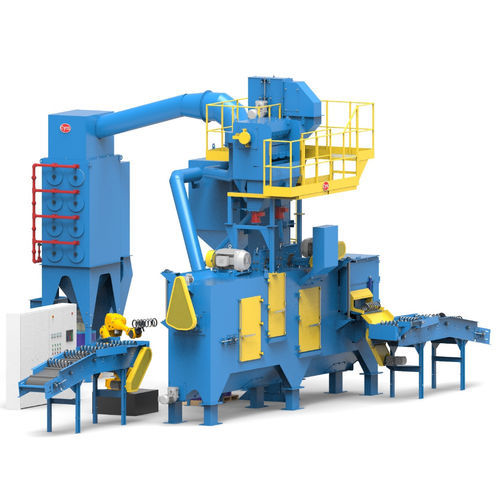Máquina de shot peening de turbina - Cym Materiales - para molas / automática / contínua