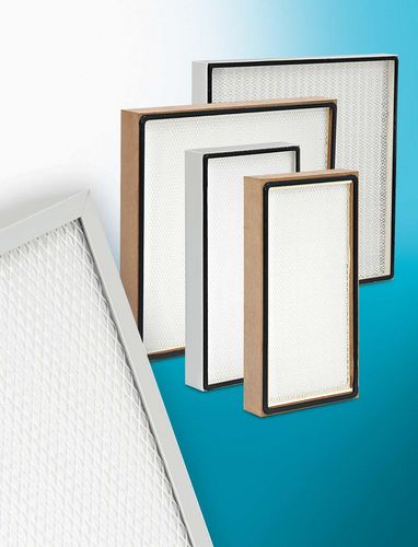 Filtro de ar - Hepafil 78 series - MGT Air Filters - para poeiras / em painéis / HEPA