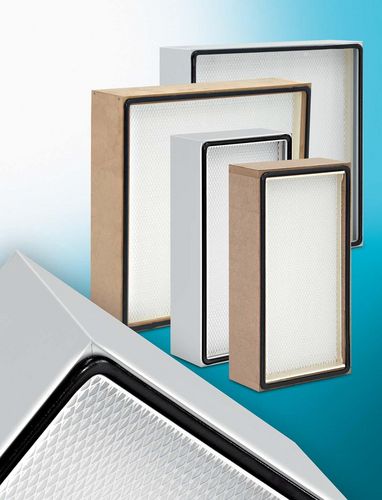 Filtro de ar - Hepafil 150 series - MGT Air Filters - para poeiras / em painéis / HEPA