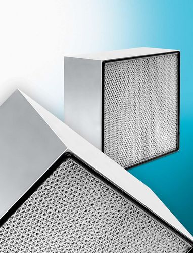 Filtro de ar - Hepa AS series - MGT Air Filters - em painéis / para altas temperaturas / HEPA