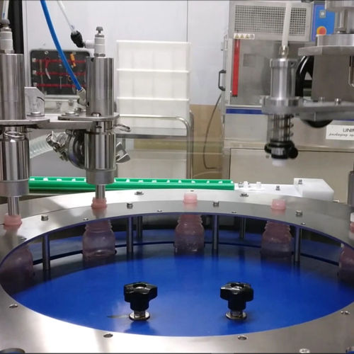 Envasadora/tampadora automática - MONO 90 - Telm srl - para produtos farmacêuticos / rotativa / industrial