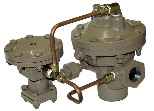 Regulador de pressão para vapor - HP Series - Proportion-Air - de membrana / de simples estágio / em aço inoxidável