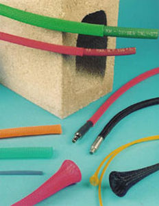 Espaguete tubo de proteção - Nelco Products - trançado / para cabos / em poliéster