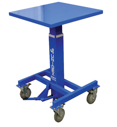 Mesa elevatória de coluna - PHQL series - Unidex, Inc. - hidráulica / manual / móvel