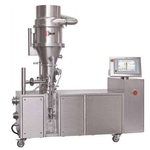 Moinho granulador de leito fluidizado - Glatt Ingenieurtechnik GmbH - com rotor