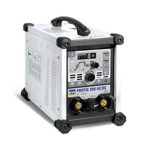 Máquina de solda TIG - PROTIG 200 AC/DC - GYS - CC / CA / para aço