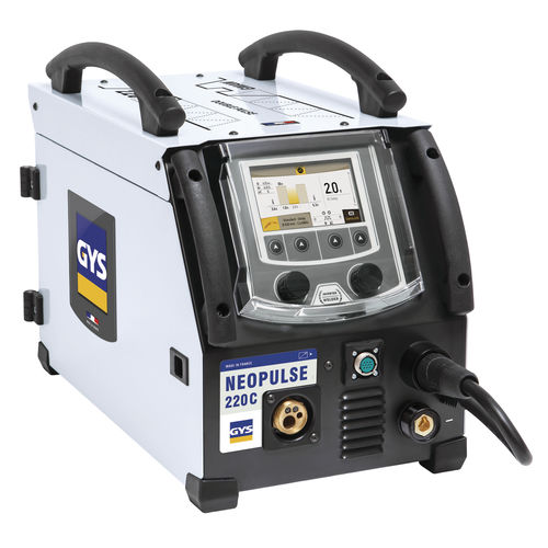 Máquina de solda MMA - NEOPULSE 220 C - GYS - TIG / MIG-MAG / monofásica
