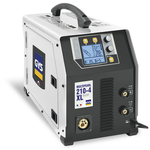 Máquina de solda MMA - MULTIPEARL 210-4XL - GYS - TIG / MIG-MAG / monofásica