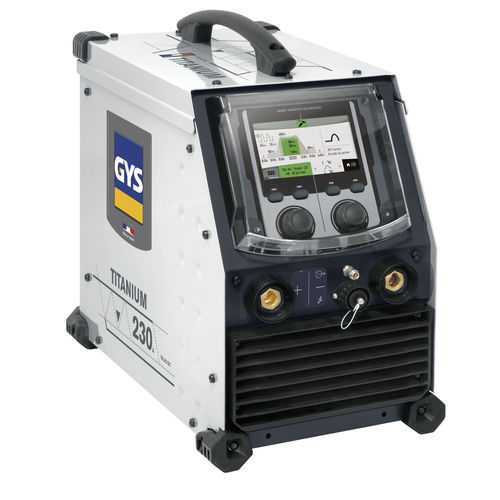 Máquina de solda MMA - TITANIUM 230 AC/DC FV - GYS - TIG / com eletrodo / monofásica