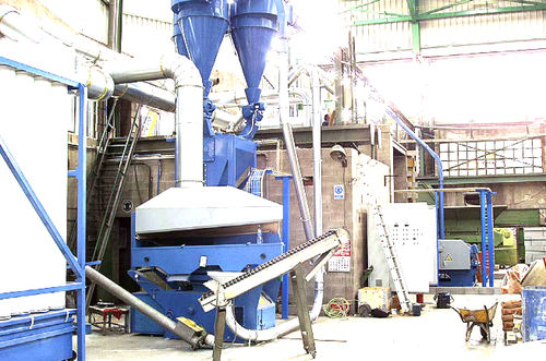 Separador para resíduos - C series - Eldan Recycling A/S - de cabos / de ar / para a indústria de reciclagem