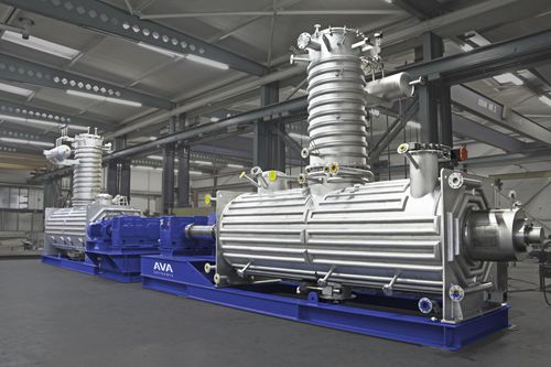 Secador de vapor superaquecido - AVA HTC-T - BHS Sonthofen Process Technology - contínuo / para a indústria química / para a indústria farmacêutica