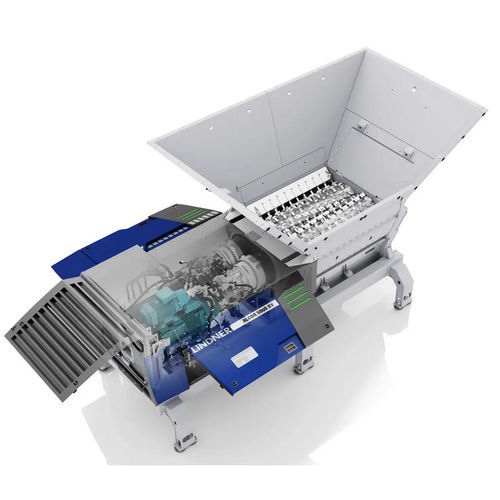 Triturador primário - ALCOR 5000 SY - Lindner Recyclingtech GmbH - de dois veios / para madeira / de resíduos