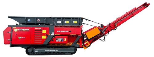 Triturador primário - VB 850 series - HAMMEL Recyclingtechnik GmbH - de 2 eixos / para madeira / de papel