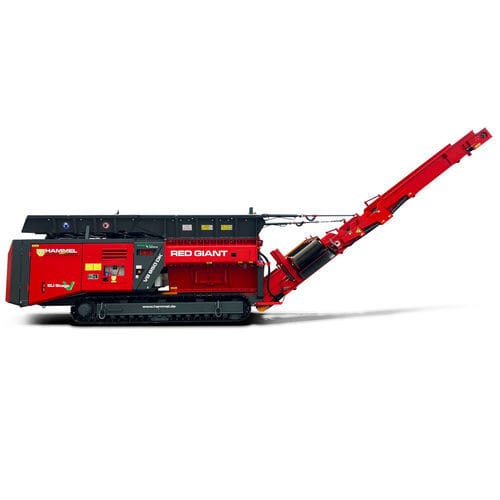 Triturador primário - VB 950 series - HAMMEL Recyclingtechnik GmbH - de 2 eixos / para madeira / de resíduos