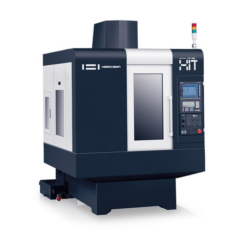 Furadeira-rosqueadeira CNC - HiT-400 - Hwacheon - vertical / de alta velocidade / de alta precisão