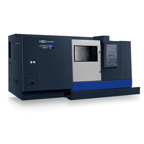 Torno CNC - Hi-TECH 350 series - Hwacheon - de 4 eixos / A2-6 / A2-8