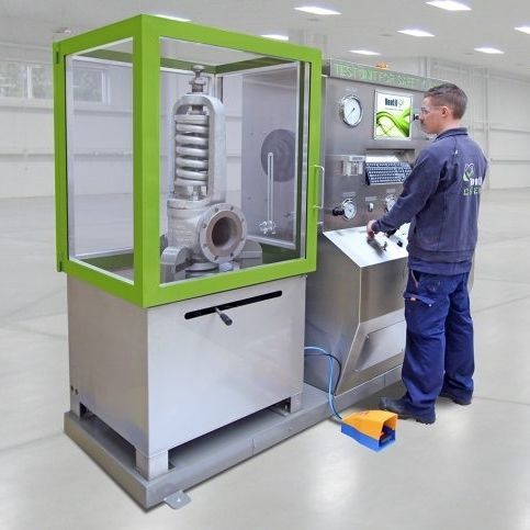 Banco de ensaio de pressão - VC40-SRV - Ventil Test Equipment BV - controlado por computador / para válvula de segurança / digital