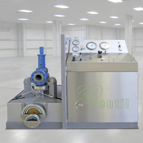 Banco de ensaio de pressão - VC40SP-T4  - Ventil Test Equipment BV - semiautomático / para válvula de descarga / compacto