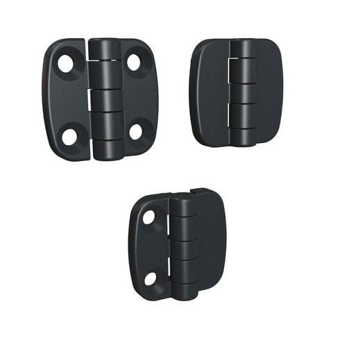 Dobradiça plana - 3216-600604-30 - Industrilas - em aço inoxidável / 180°