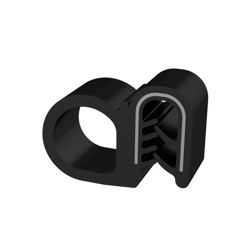 Perfil em EPDM - 4-070 - Industrilas - em PVC / ranhurado / de vedação