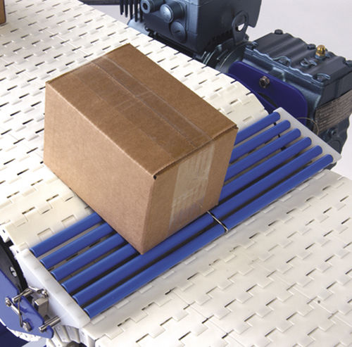 Transportador de rolos - SpanTech - horizontal / de transferência / modular