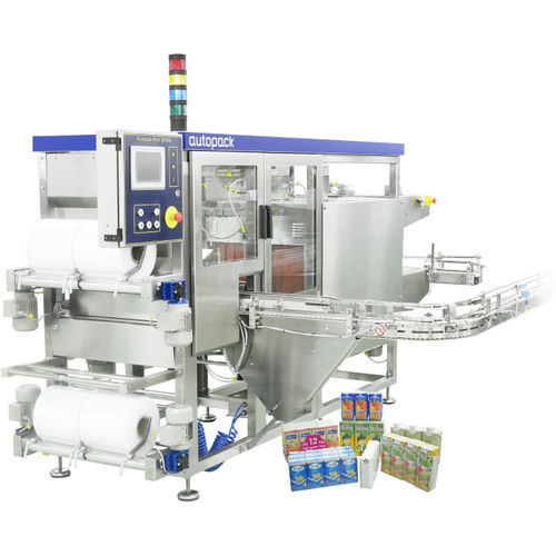 Máquina embaladora automática - 62SLA-05 - Autopack Co., Ltd. - com filme plástico / para a indústria alimentícia / em linha