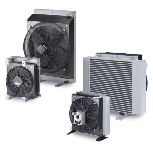 Resfriador de ar - CSA-CSAV - FLUIDEA - de óleo / com motor hidráulico
