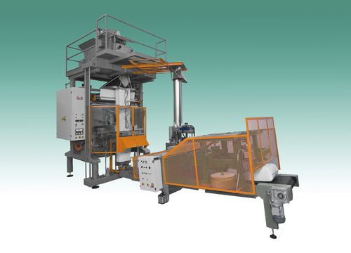Ensacadeira vertical - Velocity Baler 150 - Webster Griffin Ltd - por peso / para granulados / para fardos
