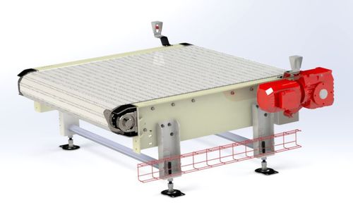 Transportador de esteira modular - Webster Griffin Ltd - de movimentação / de paletes / para sacos