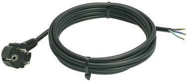 Cabo elétrico com plugue - 16 A, 250 V, 3 - 10 m - as - Schwabe GmbH