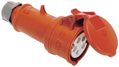 Tomada de embutir - 16 - 32 A, 250 - 400 V - as - Schwabe GmbH - IP44 / industrial / CEE