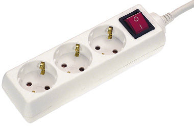 Tomada múltipla - 10 - 16 A, 250 V, 1.4 - 5 m - as - Schwabe GmbH