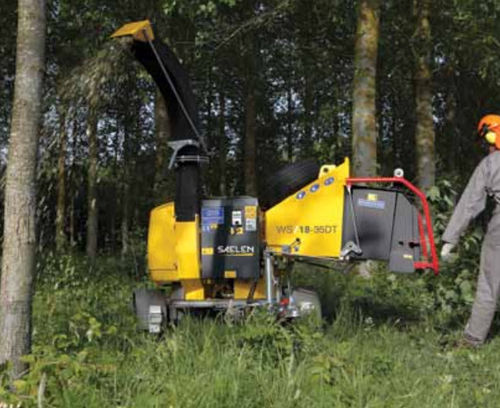 Triturador de galhos montado em trator - SAELEN WS/18-35DT - Saelen industrie