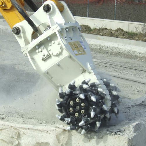 Cabeça fresadora para escavadeira - TF 400 - Simex S.r.l
