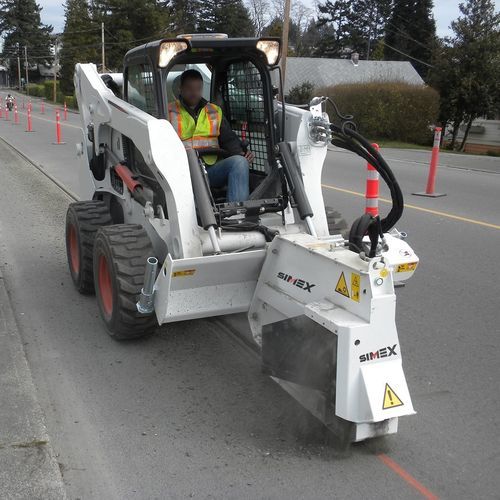 Serra para cortar piso - T 300 - Simex S.r.l - para asfalto / para pedra / para concreto