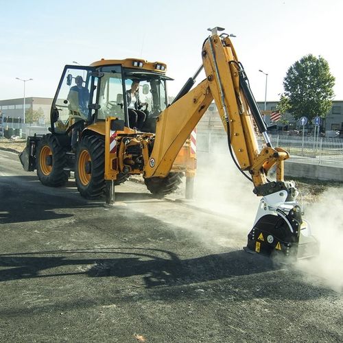 Plaina desengrossadeira de piso - PLB 350 - Simex S.r.l - para escavadeira