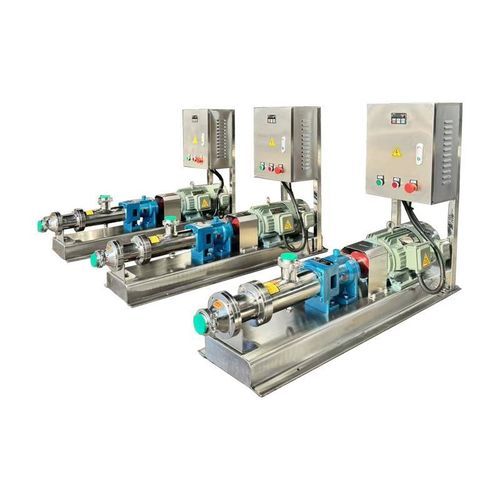 Bomba de parafuso - G series - ZHEJIANG XINGSHENG MACHINERY CO.,LTD - para produtos alimentares / elétrica / estacionária