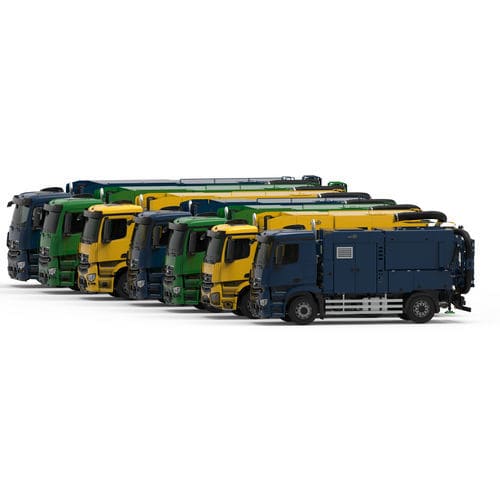 Escavadeira por aspiração - DINO series - MTS Mobile Tiefbau Saugsysteme GmbH