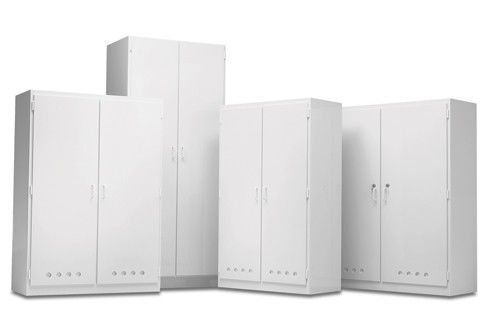 Armário de acondicionamento - FumeGard NU-53 series - NuAire - para oficina / com pés / com 2 portas