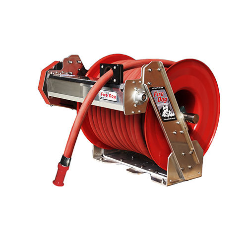 Enrolador para proteção contra incêndios - Fire Dog™ - SPRAY NOZZLE ENGINEERING - de mangueira / com manivela / motorizado