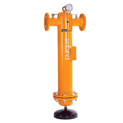 Filtro de gás - TGS series - Parker Gas Separation and Filtration Division EMEA - de cartucho / de pressão / industrial