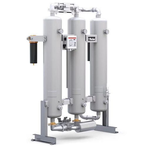 Secador de ar comprimido por adsorção com regeneração a frio - KA-MT 10-95 series - Parker Gas Separation and Filtration Division EMEA - de simples estágio / compacto