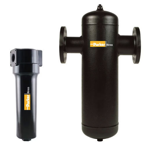 Filtro separador de água - Hypersep STH series - Parker Gas Separation and Filtration Division EMEA - de ar comprimido / de cartucho / centrífugo