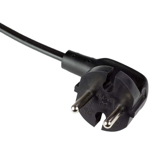 Plugue 2 polos - K6A-5W1 - Müller Plastik GmbH - tipo schuko / CEE