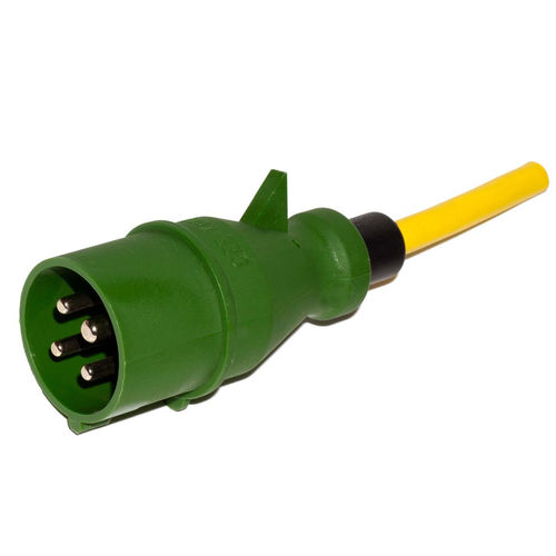 Plugue IP44 - M040 Series - Müller Plastik GmbH - 4 polos / de baixa tensão / CEE