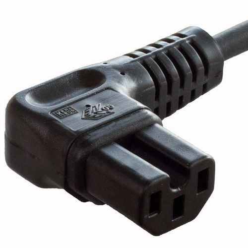 Conector tomada - W7A-1W C15 - Müller Plastik GmbH - de alimentação elétrica / de ângulo reto / fêmea